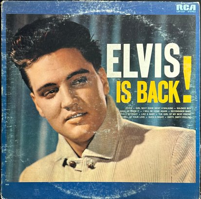 Elvis! Is Back! Lp Record