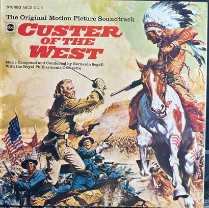 Custer Of The West Original Motion Picture Soundtrack Record Lp