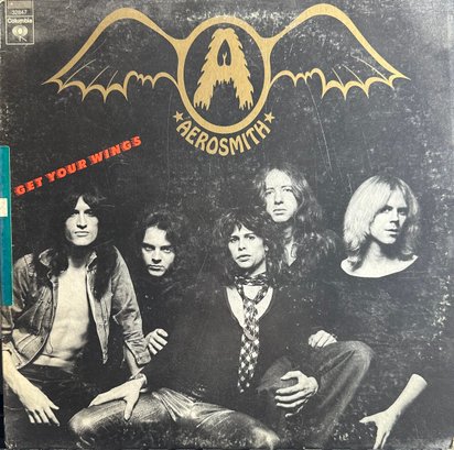 AEROSMITH GET YOUR WINGS Record Lp