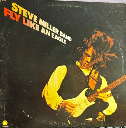 STEVE MILLER BAND FLY LIKE AN EAGLE LP RECORD