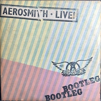 Aerosmith Live Bootleg 2 Vinyl Al-35565 LP RECORD