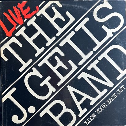 LIVE THE J. GEILS BAND LP RECORD