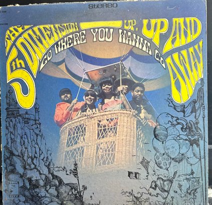 The 5th Dimension Up Up And Away! Go Where You Want To Go LP RECORD