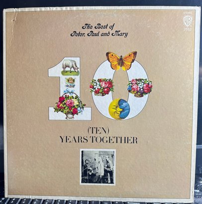The Best Of Peter, Paul And Mary Ten Years Together!  LP RECORD
