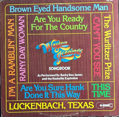 Waylon Jennings Song Book Bucky Dee James