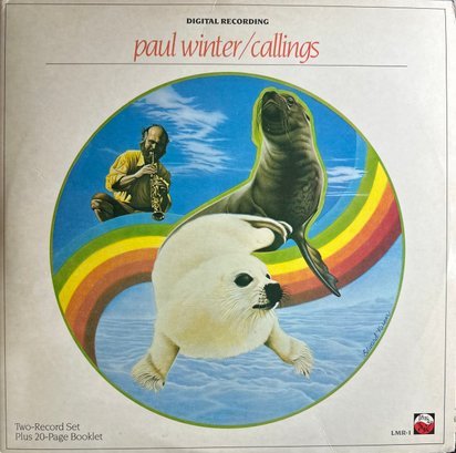 Paul Winter Callings Includes Booklet. 2 Record Set On Translucent Vinyl