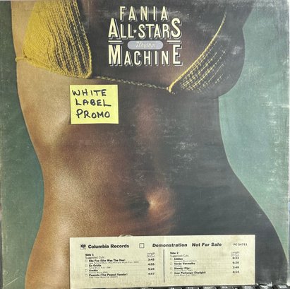 Fania Allstars Rhythm Machine WLP White Label Promo