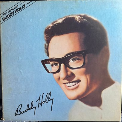 The Complete Buddy Holly Box Set 6 Vinyl Record Collection. E/includes Book And All 6 Original Inner Sleeves