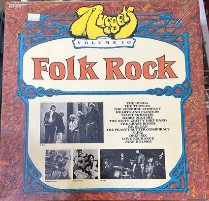Nuggets Vol. 10 Folk Rock Record Lp