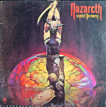 Nazareth Expect No Mercy WHITE LABEL PROMO Lp Record