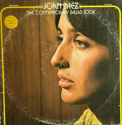 Joan Baez The Contemporary Ballad Book LP RECORD