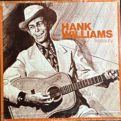 The Hank Williams Treasury 4 Vinyl Box Set LP RECORD