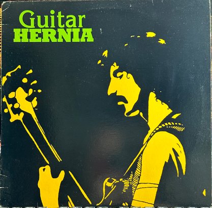 Frank Zappa Guitar Hernia Rondo Hatton Records LP RECORD