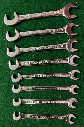 8 Craftsman Wrench - SAE Open End - Offset Open End Lock