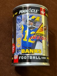 PINNACLE 97 Tony Banks NEW Unopened Collectors Can 6 Cards