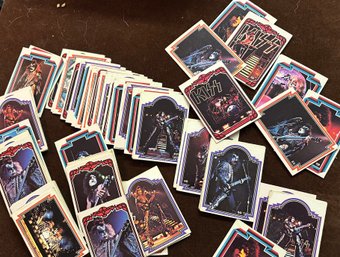 Kiss Cards Over 100 Trading Cards