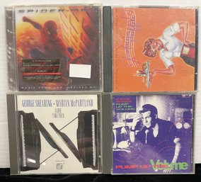 Four Music CDs Soundtracks Spiderman American Graffiti Pump Up The Volume