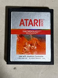 Swordquest Earthworld Atari Game