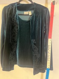 Chicos 2 Pc Tank And Cover Up Brand New