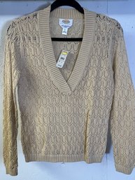 Talbots V-Neck Sweater (NWT) New With Tags Petite