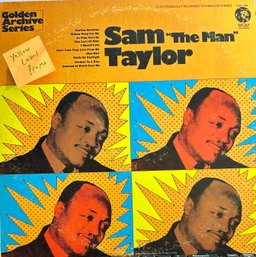 Sam The Man Taylor Yellow Lab Promo LP, Vinyl, Records