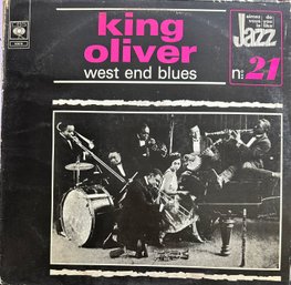 KING OLIVER AND THE WEST END BLUES LP, Vinyl, Records