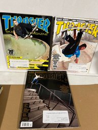 Lot Of 3 Thrasher Magazines - January, March, April 2011