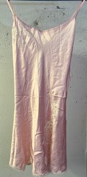 Victoria Secret Lt Pink Silk Slip/Lingerie S
