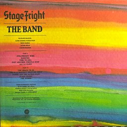 The Band Stage Fright VINYL RECORD LP