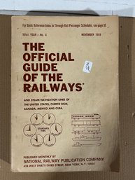 The Official Guide Of The Railways November 1968