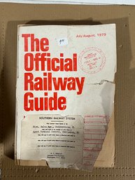 The Official Guide Of The Railways July/August 1979