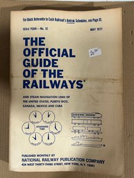 The Official Guide Of The Railways May 1971