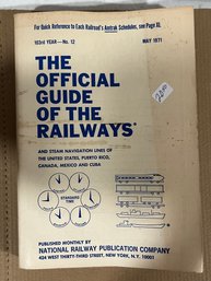 The Official Guide Of The Railways May 1971