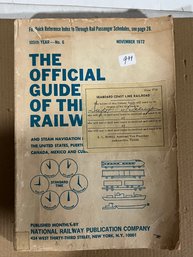 The Official Guide Of The Railways November 1972