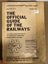 The Official Guide Of The Railways February 1972