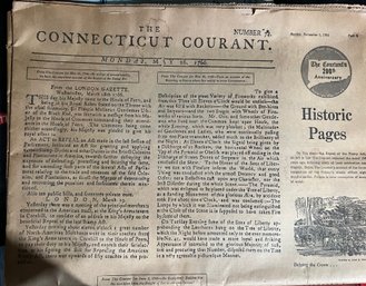 The Connecticut Courant 200th Anniversary