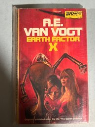 A. E. Van Vogt Paperback Earth Factor X