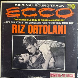 ECCO WLP PROMO Original Motion Picture Soundtrack LP, Vinyl, Record