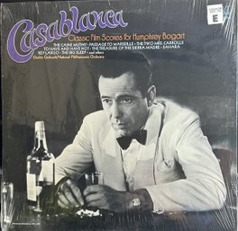 SEALED Casablanca Classic Film Scores From Humphrey Bogart LP, Vinyl, Record