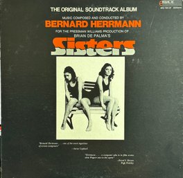 SISTERS Original Motion Picture Soundtrack LP, Vinyl, Record