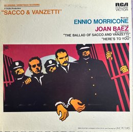 SACCO AND VANZETTI ORIGINAL SOUNDTRACK RECORDING Record Vinyl