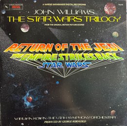 THE STAR WARS TRILOGY John Williams Return Of The Jedi, The Empire Strikes Back, Star Wars, Record Vinyl
