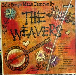 FOLK SONGS MADE FAMOUS BY THE WEAVERS  LP, Record, Vinyl