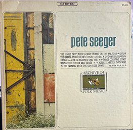Pete Seeger Archive Of Folf Music  LP, Record, Vinyl