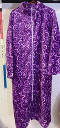 Collections Etc Full Length Purple Robe XL