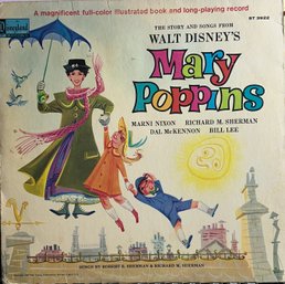 Walt Disney Mary Poppins LP Record, Vinyl