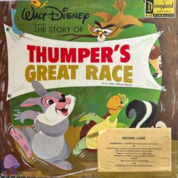 Walt Disney Thumper's Great Race LP Record, Vinyl