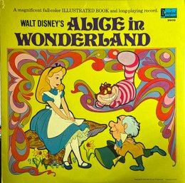Walt Disney ALICE IN WONDERLAND LP Record, Vinyl