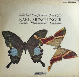 Schubert Symphonies Karl Munchinger Lp