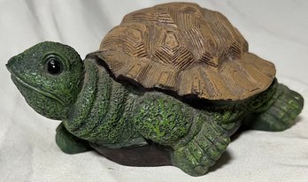 Green And Brown Tortoise Figurine